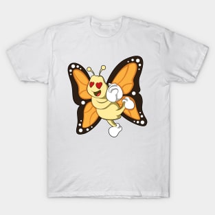 Butterfly with Heart T-Shirt